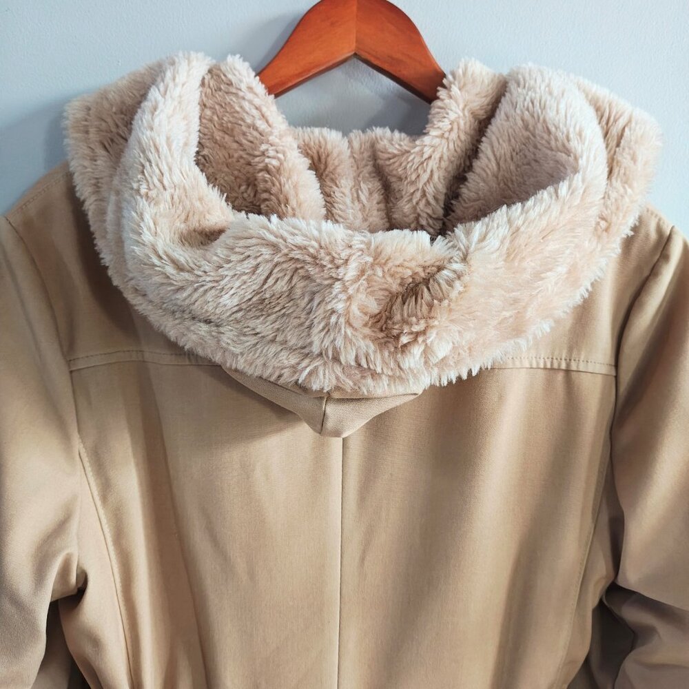 Vintage Hooded Long Coat - Picture 5 of 13